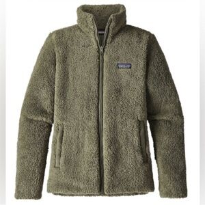 Patagonia Womens Los Gatos Forest Green Fleece Jacket Medium
